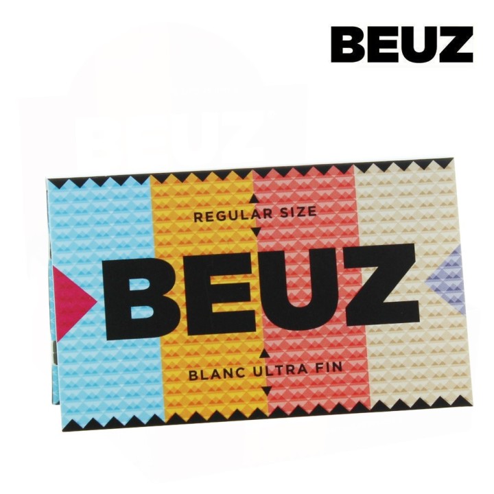 Pack Feuilles regular Blanc BEUZ x 25 Carnets