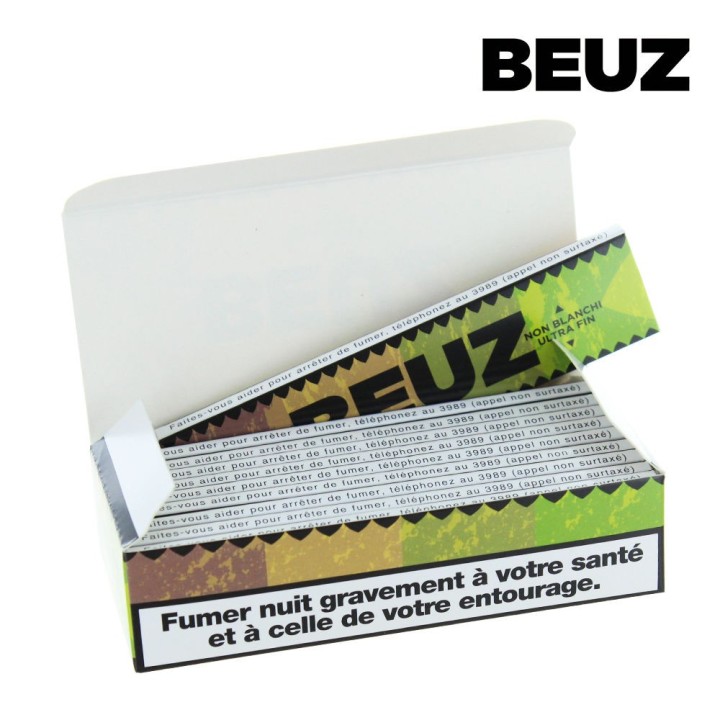 Pack Feuilles SLIM BEUZ Brown x 10 carnets