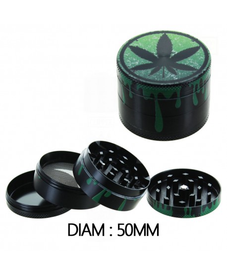 Grinder LEAF Alu 50mm