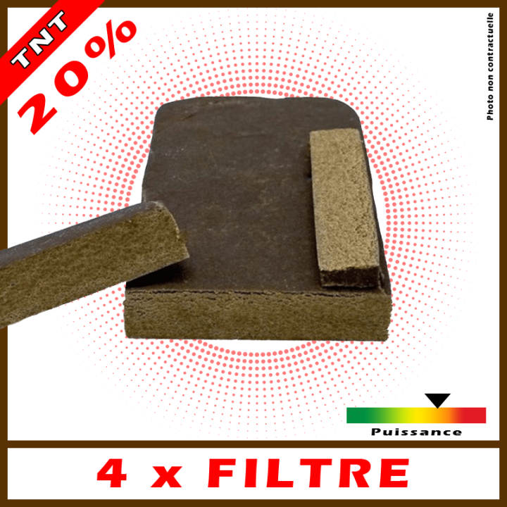 TNT RESINE 4xFlitré 20%
