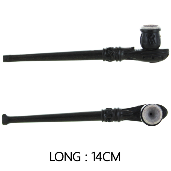 PIPE BOIS 14cm "Foyer en pierre"