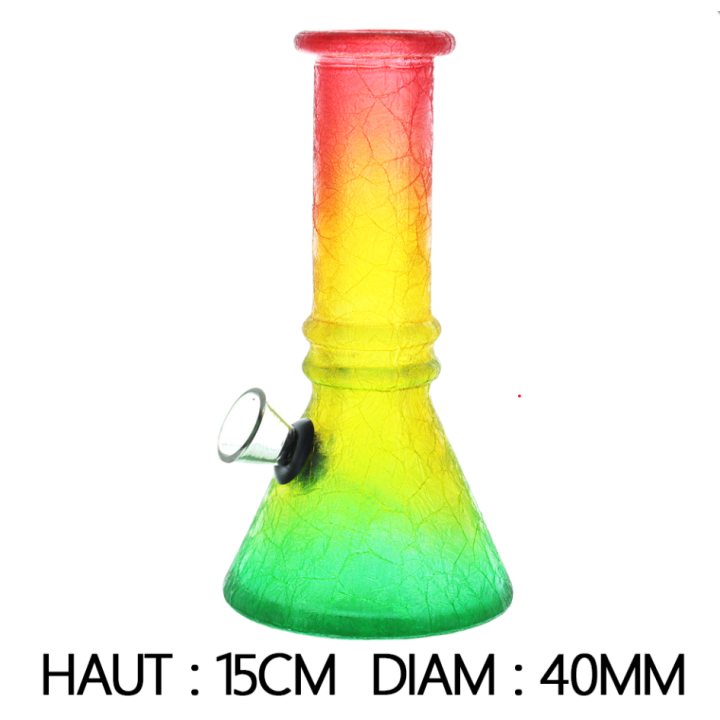 BANG Verre 15cm "RASTA"