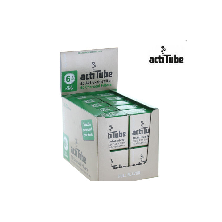 Filtre à Charbon "6mm Actitube" x10pcs