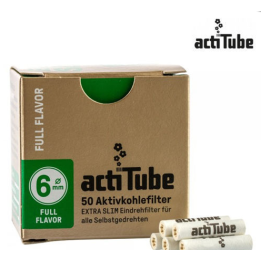 Filtre à Charbon "6mm Actitube" x50pcs