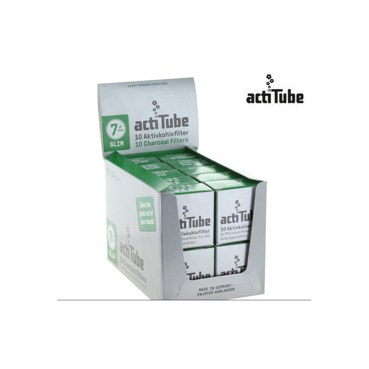Filtre à Charbon "7mm Actitube" x10pcs
